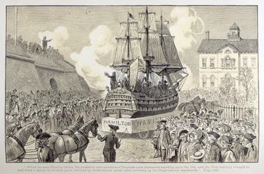 Congressional Parade and Celebration, c.1790