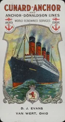 Cunard Ship - Aquitania
