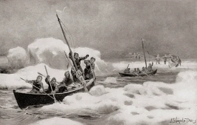 Elisha Kent Kane, leader of The Second Grinnell Expedition of 1853, in search of Captain Sir John Franklin
