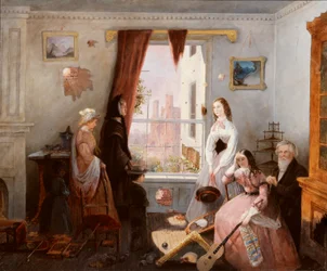 Fredericksburg Family in a War Torn House
