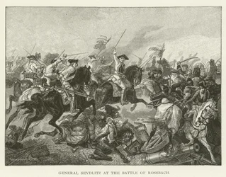 General Seydlitz at the Battle of Rossbach