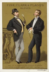 Gentlemen Talking, Advert for Gloves