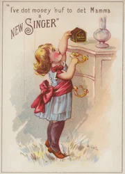 Girl with Money Box