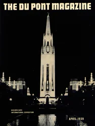 Golden Gate International Exposition, front cover of the DuPont Magazine, April 1939