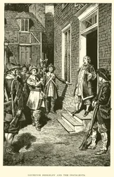 Governor Berkeley and the Insurgents