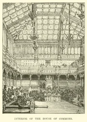Interior of the House of Commons