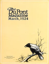 International Crow-Shooting Contest, front cover of the DuPont Magazine, March 1924