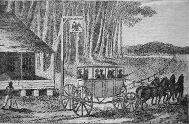 Mail Coach, illustration from 