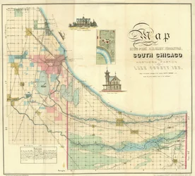 Map of South Chicago