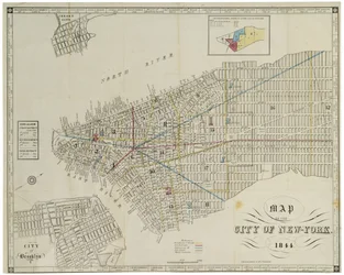Map of the City of New York