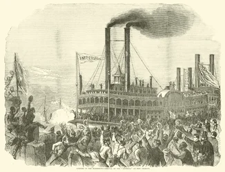 Opening of the Mississippi, Arrival of the Imperial at New Orleans