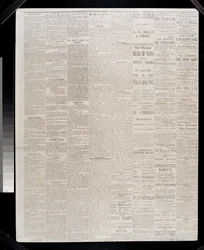 Page from the Chicago Tribune, October 11, 1871