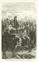 Peter the Great after the Battle of Poltava