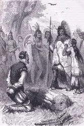 Pocahontas saves Captain Smith