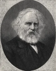 Portrait of Henry Wadsworth Longfellow, from 