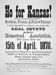 Poster issued by Benjamin 