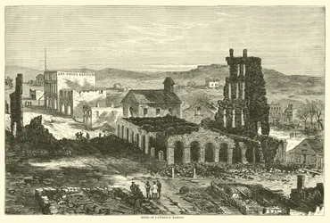 Ruins of Lawrence, Kansas, August 1863