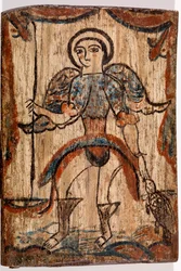 Saint with Turtle
