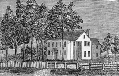 South-West View of Judge Ellsworth