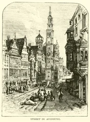 Street in Augsburg