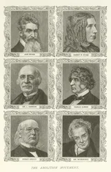 The Abolition Movement, John Brown, Harriet B Stowe, William L Garrison, Charles Sumner, Horace Greeley, William Wilberforce