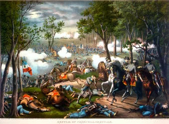 The Battle of Chancellorsville, Virginia, 1863
