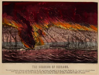 The Burning of Chicago, 1871