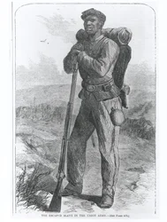 The Escaped Slave in the Union Army, from 