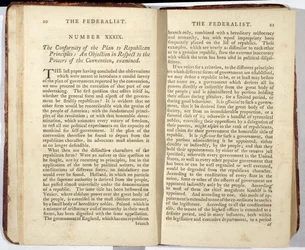 The Federalist, published in 1788