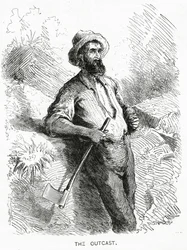 The Outcast, Illustration for A Community of Outcasts
