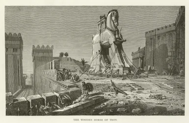 The Wooden Horse of Troy