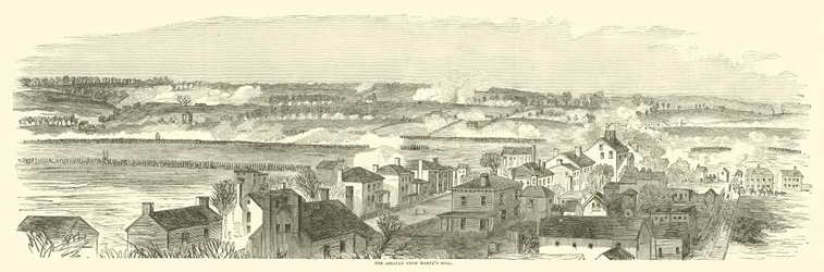 The assault upon Marye