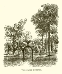 Tippecanoe Entrance, General William Henry Harrison