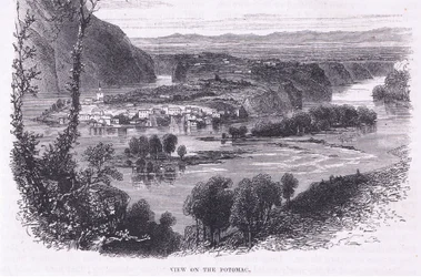 View of the Potomac, illustration from Cassell