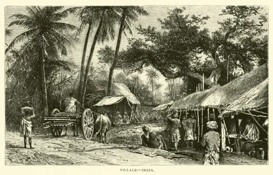 Village, India