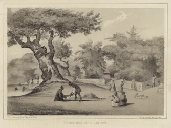 Village near Napha, Lew Chew (Ryukyu Islands)