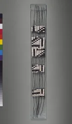 Wampum Belt, American Iroquoian or Algonquian tribe, possible 17th century