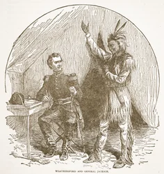 Weathersford and General Jackson, from a book published 1896