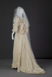 Wedding dress, 1892