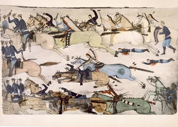 Retreat of Major Marcus Reno