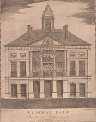 Federal Hall, the Seat of Congress