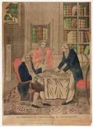 The Prodigal Son Receiving His Patrimony