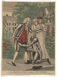 The Prodigal Son Returned to His Father (Father I have Sinned against Heaven and in thy sight and am no more worthy to be called thy Son - St. Luke 15 Chap 21v)