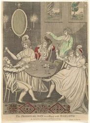 The Prodigal Son Revelling with Harlots
