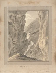 Views in England, Scotland and Wales: Gordale Scar