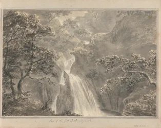 Part of the Fall of the Mynach