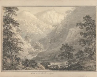 Views in England, Scotland and Wales: Scene at the Devil