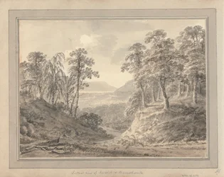 Views in England, Scotland and Wales; Tour in Scotland: Distant View of Keswick and Basenth Waite