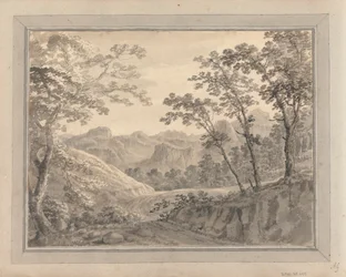 Mountainous Landscape with Road