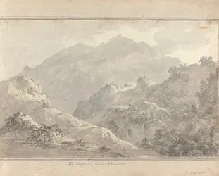 Views in England, Scotland, and Wales: Tour in Scotland; The Trossachs, with Ben Venue